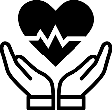 Privacy Icon Hands around a heart